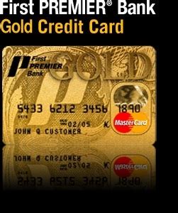 First premier credit cards are designed for consumers with bad or poor credit, so there's no minimum credit score required. First Premier Bank Visa and Mastercard