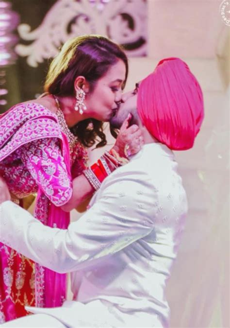 Neha Kakkar And Rohanreet Singh Sealed It With A Kiss On Their