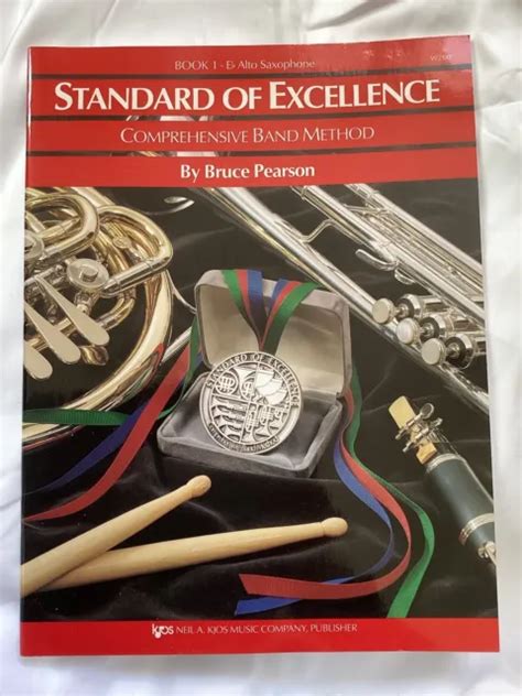 Bruce Pearson Standard Excellence Book 1 E Alto Saxophone Comp Band