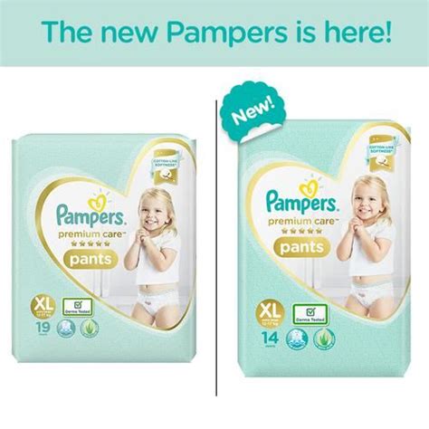 Buy Pampers Premium Care Diaper Pants With Wetness Indicator Cottony