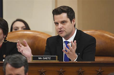 Washington examiner, 31 марта 2021. Matt Gaetz sees 'brush back' in being kept off Trump's impeachment team - POLITICO