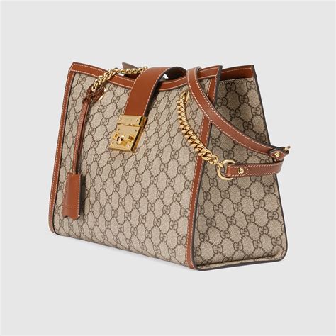 Padlock Gg Supreme Canvas Shoulder Bag Gucci Women S Shoulder Bags 479197khnkg8534