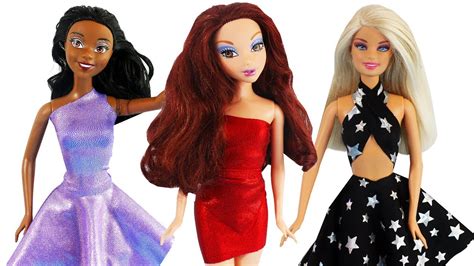 Buy chelsea barbie dolls (mattel) and get the best deals at the lowest prices on ebay! How to Make 3 Barbie Clothes - No-sew No-Glue Doll Clothes ...