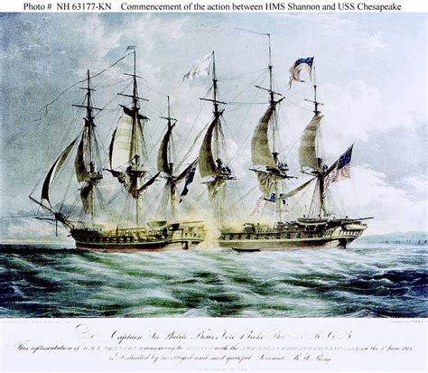 War Of 1812 At Sea Hms Shannon Captures Uss Chesapeake 1 June 1813