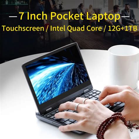 7 Inch Pocket Laptop J4105 Notebook Ips Touch Screen Portable Netbook