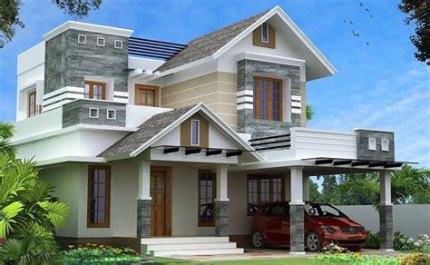 Modern Kerala Style House Design With 4 Bhk