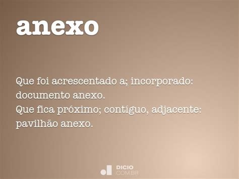 Anexo Dicio Dicionário Online de Português