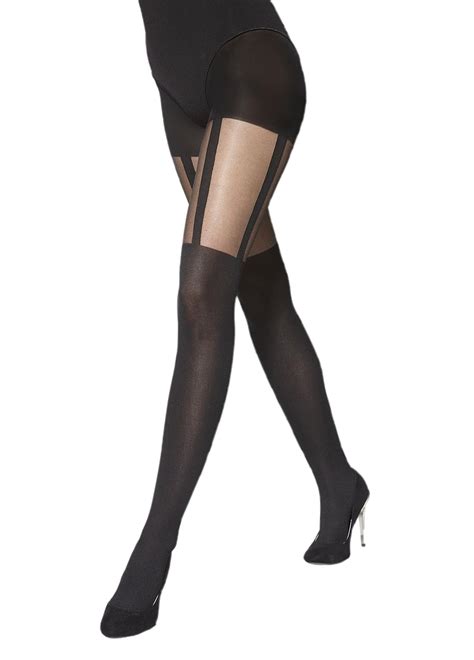 Womens Plus Size Patterned Tights 20 Denier By Adrian Clothing Shoes