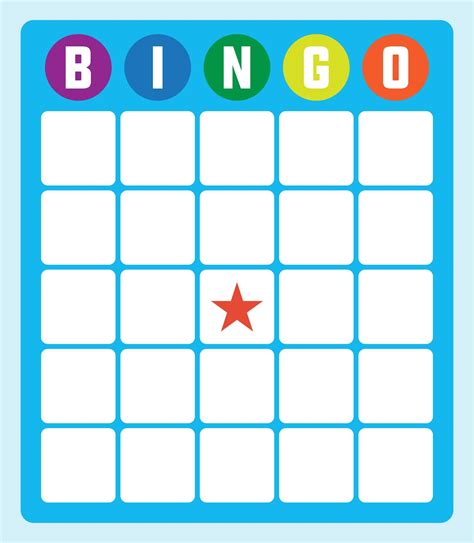 10 best free printable bingo template bingo card template bingo template bingo printable