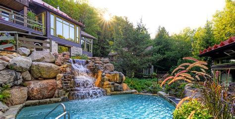 Scandinave Spa Mont Tremblant Quebec Canada With Images Mont Tremblant Resort Vacation