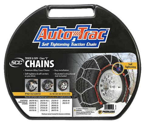 Peerless Chain Auto Trac Light Trucksuv Tire Chains 0232810