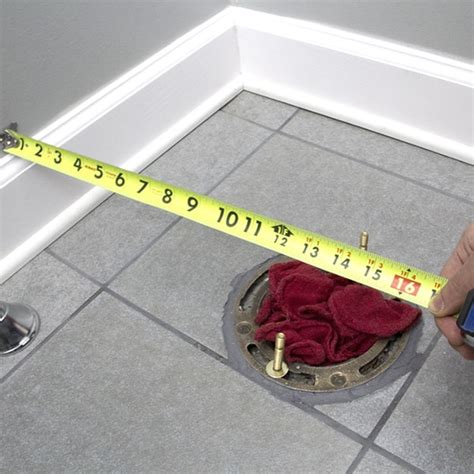 How To Measure Toilet Rough In Distance Toilet Rough In Measurement