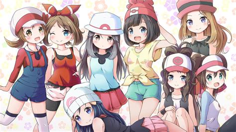 Touko Hikari Haruka Mei Mizuki And 3 More Pokemon And 9 More