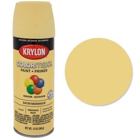Krylon Colormaster Satin Spray Paint And Primer Hobby Lobby 850198