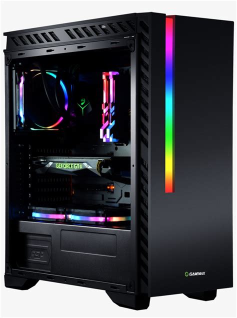 Game Max Eclipse Rgb Tempered Glass Midi Pc Gaming Gaming Computer