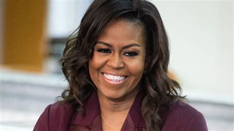 Michelle Obama Gave Her Natural Curls Blonde Ombré Highlights Allure