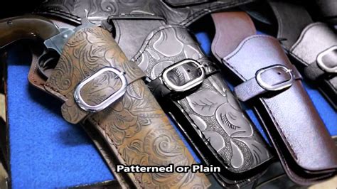 Umx Gh Colt Saa45 Cowboy Leather Holster Youtube