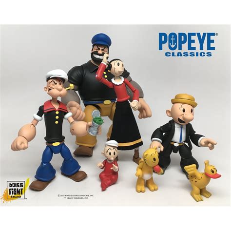 Popeye Classics Wave 1 Popeye The Sailor Man 112 Scale Action Figure