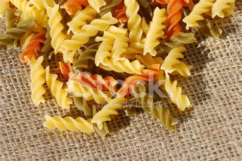 Spiral Shaped Pasta Stock Photo Royalty Free Freeimages