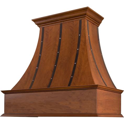 The best range hood on the market of 2021. Curved Style Range Hood with Banding | WalzCraft
