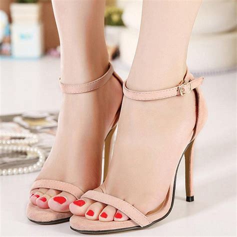 Tanpell Women S Open Toe High Heel Pumps Evening Party Dress Sandals Pumps