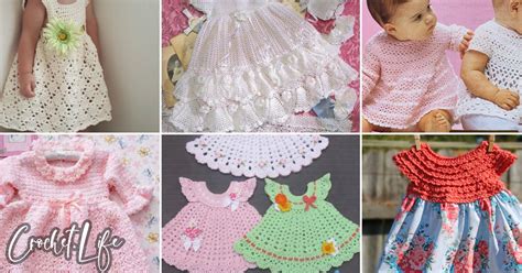 10 Gorgeous Vintage Crochet Baby Dress Patterns Crochet Life