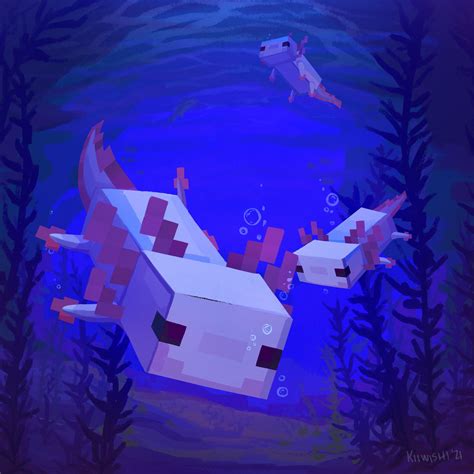 73 Wallpaper Minecraft Axolotl Pics Myweb