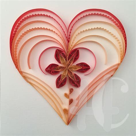9 Of Hearts Custom Quilling On Behance