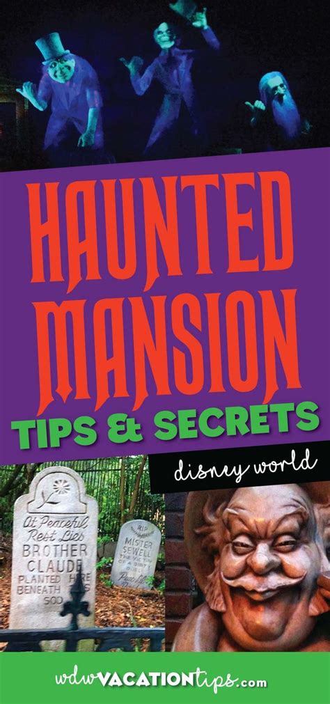 Welcome Foolish Mortals To Haunted Mansion Tips And Secrets The