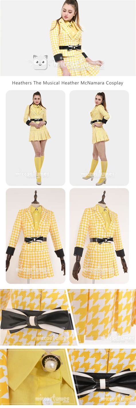 Heathers The Musical Heather Mcnamara Cosplay Uniform Costume Outfit