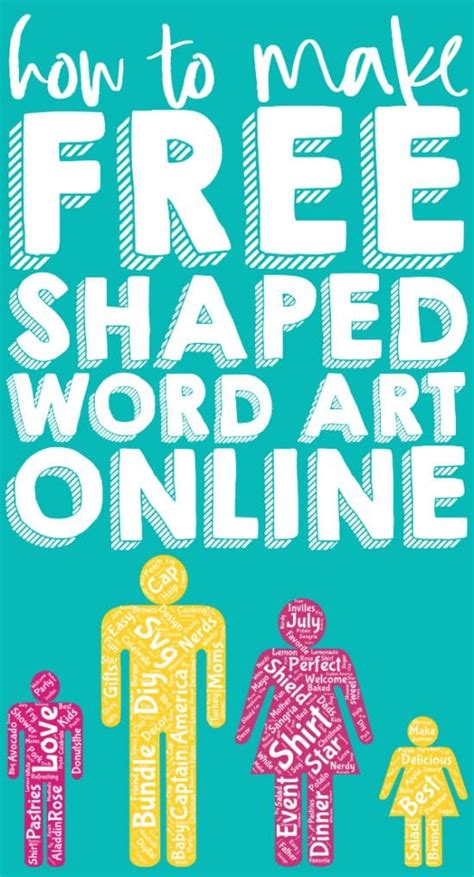 How To Make Free Word Art Online In Fun Shapes The Love Nerds