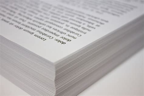 Filestack Of Copy Paper