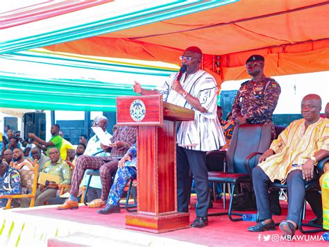 Veep Lauds Manya Krobo Traditional Area For Upholding Rich Tradition