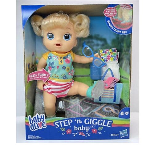 Baby Alive Toys New In Box Baby Alive Step N Giggle Baby Blonde