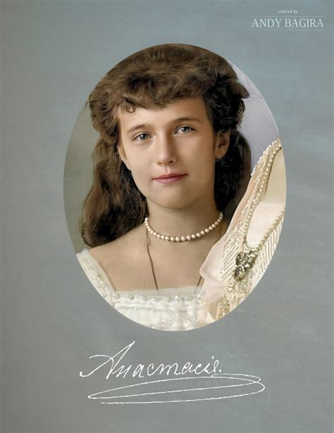Grand Duchess Anastasia Nikolaevna Of Russia By Andybagira On Deviantart