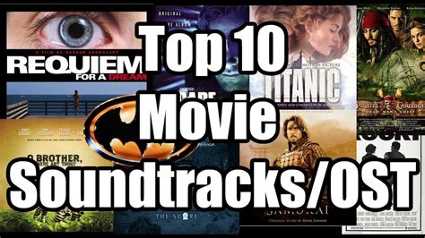 Top Movie Soundtracks Scores Youtube