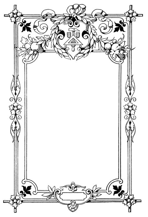 Free Vintage Clipart Frames 10 Free Cliparts Download Images On