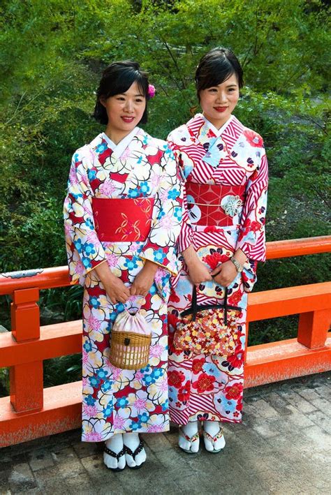 Cultura Japonesa Tradicional Mujeres Del Kimono Imagen De Archivo Editorial Imagen De Kimono