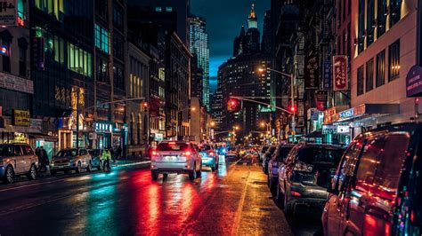 Streets Of New York City 4k Wallpaper