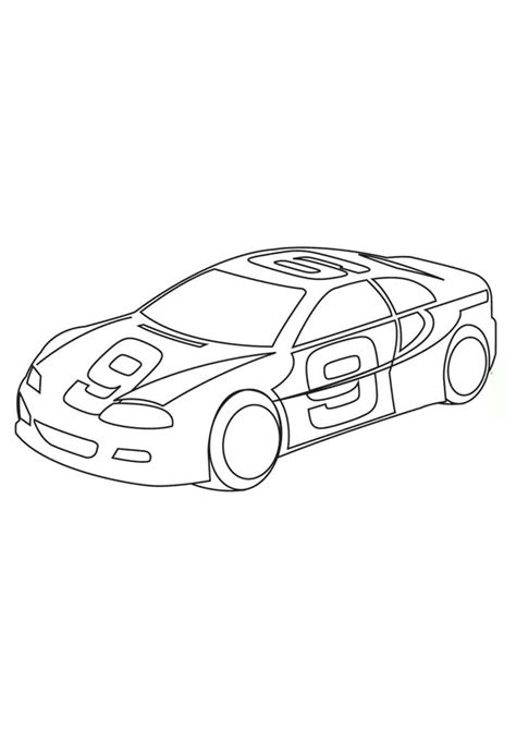 Coloring Pages Sports Car Coloring Pages