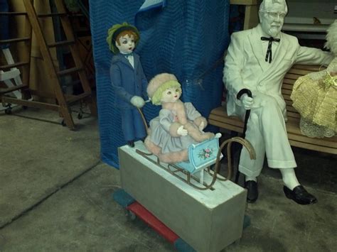 Vintage Animated Christmas Toy Store Window Display Obnoxious Antiques