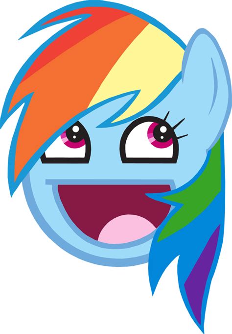 Rainbow Dash Derpy Hooves Applejack Rarity Pony Epic Face Background