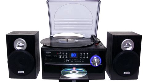 Buy Jensen All In One Hi Fi Stereo Cd Player Turntable And Digital Amfm