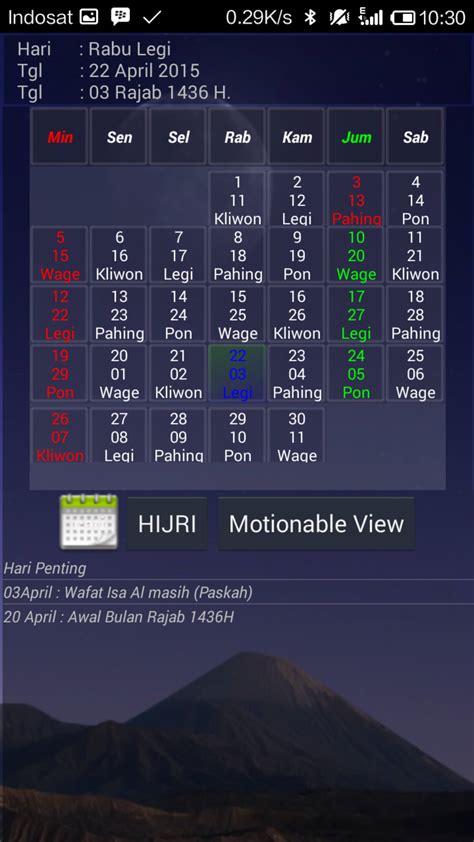 Kalender Hijriyah Jawa Apk For Android Download