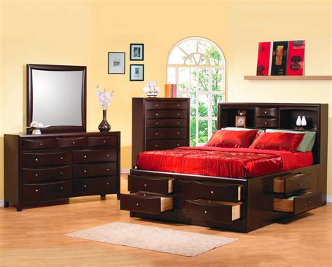 A bed is a piece of furniture that people sleep on. Phoenix Storage Bed Bedroom Set | Bedroom Sets