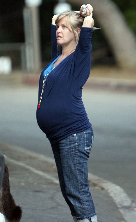 Is Life Imitating Art For Pregnant Ashley Jensen Actress Shows Off