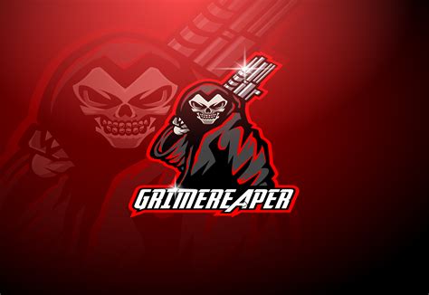 Grim Reaper Esport Mascot Logo Graphic By Visinkart · Creative Fabrica