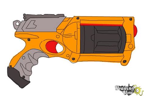 Coloring Pages Nerf Gun