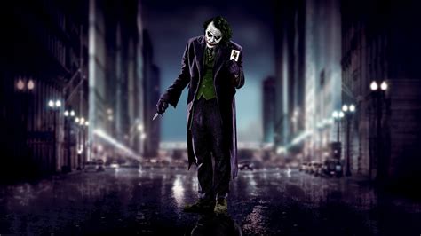 Wallpaper Anime The Dark Knight Batman Joker Movies Midnight