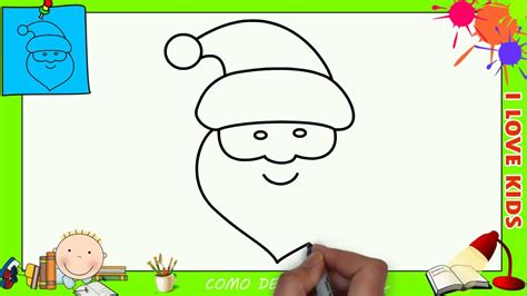 como desenhar o papai noel facil passo a passo para crianças e iniciantes 3 youtube